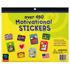 Eureka Jumbo Motivational Sticker Book, 480 Stickers Per Book, PK3 458010